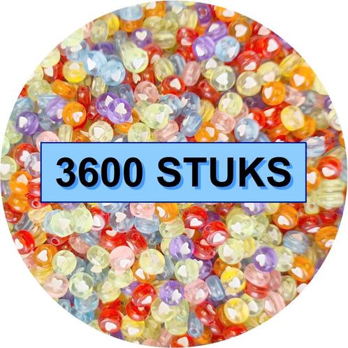 Fako Bijoux® - Hartjes Kralen Bulk - Acryl - 7mm - Sieraden, Hobby en Vrije tijd, Kralen en Sieraden maken, Verzenden