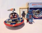 Ha Ha Toy - Space Ship X2 (MS635) Robot (MS514) - Opwindbaar