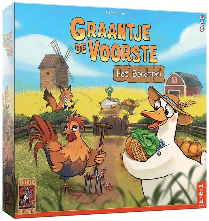 Graantje de Voorste: Het Bordspel, Hobby en Vrije tijd, Gezelschapsspellen | Bordspellen, Verzenden