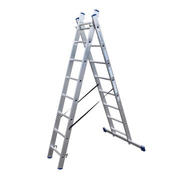 Alumexx DHZ ladder 2x8. Goedkoper dan de bouwmarkt. Verzend. beschikbaar voor biedingen