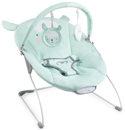 Momi Glossy Lama Bouncer Wipstoel BULE00005, Kinderen en Baby's, Wipstoeltjes, Nieuw, Verzenden