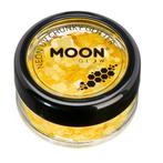 Moon Glow Neon UV Chunky Glitter Golden Yellow 3g, Verzenden, Nieuw