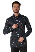 PAC-MAN Overhemd Heren OppoSuits, Kleding | Heren, Carnavalskleding en Feestkleding, Nieuw, Verzenden