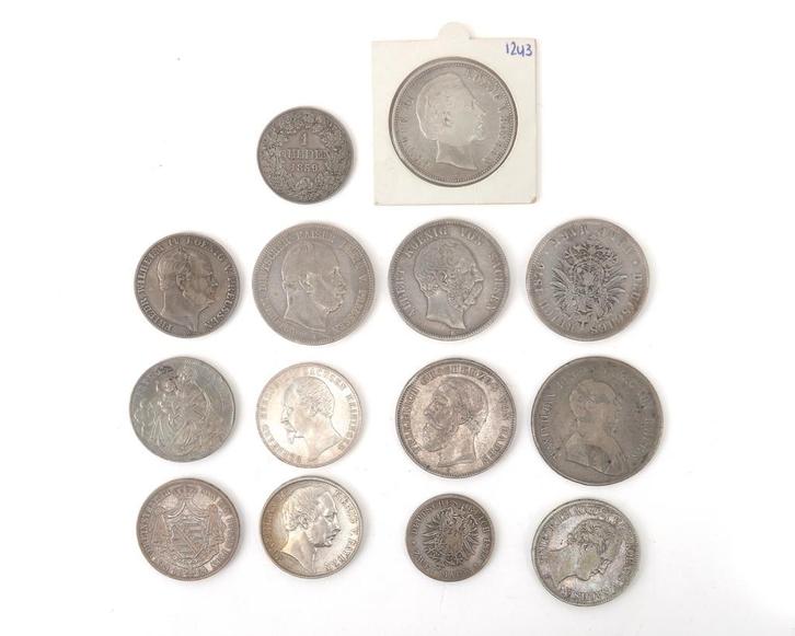 Voormalig (Noord-) Duitse Bond/ Duitse Keizerrijk, 19e eeuw, Postzegels en Munten, Munten | Europa | Niet-Euromunten