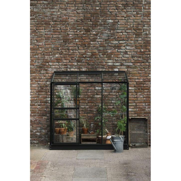 Royal Well muurkas Emma 2 met veiligheidsglas en fundering -, Tuin en Terras, Kassen, Nieuw, Verzenden