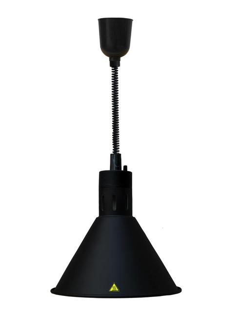 Cs Warmhoudlamp Chefs Heat-02 Zwart, Zakelijke goederen, Horeca | Keukenapparatuur, Nieuw in verpakking, Ophalen of Verzenden