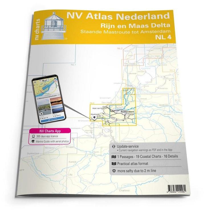 NV Atlas 2025 NL4 Rijn en Maasgebied, Watersport en Boten, Accessoires en Onderhoud, Nieuw, Ophalen of Verzenden