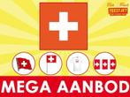 Vlag Zwitserland - Mega aanbod Zwitserse vlaggen, Nieuw, Ophalen of Verzenden