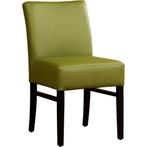 Leren eetkamerstoel Hold - Toledo Apple Green (groen) -, Huis en Inrichting, Stoelen, Overige kleuren, Nieuw, Leer, Ophalen of Verzenden