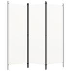 Kamerscherm Wit 3 Panelen - Tweedekansje - Ideaal voor St..., Huis en Inrichting, Woonaccessoires | Kamerschermen, Ophalen of Verzenden