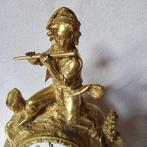 Figurale pendule Louis Philippe - Verguld brons - 1830-1840, Antiek en Kunst, Antiek | Klokken
