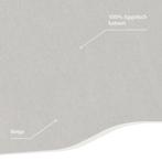 2dekans | Home by TEMPUR® Topper Hoeslaken - Nature – 90 x, Ophalen of Verzenden, Zo goed als nieuw