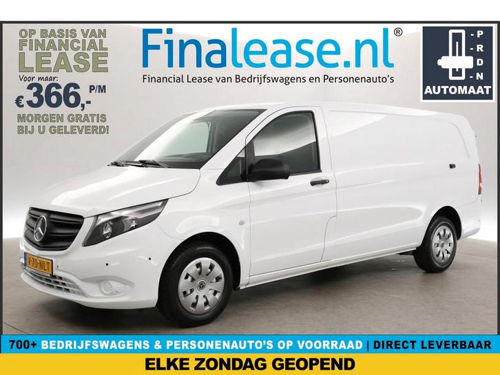 Mercedes-Benz Vito 114 CDI Extra Lang AUT Adaptive Cruise, Auto's, Bestelauto's, Lease, Automaat, Diesel, Mercedes-Benz, Wit, Verzenden
