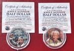 Zuid-Afrika, Verenigde Staten. Half Dollar Lot of 2 Nelson