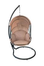 MaxxGarden Hangstoel ei Grijs (Stoelen - Ligbedden, Tuin), Tuin en Terras, Verzenden, Nieuw