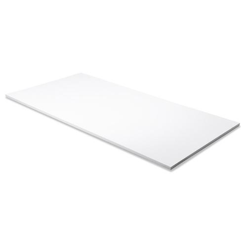 Tafelblad 160 x 60 cm Rechthoekig - Wit, Zakelijke goederen, Kantoor en Winkelinrichting | Kantoormeubilair en Inrichting, Ophalen of Verzenden