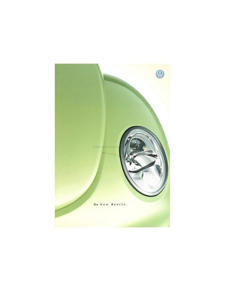 1999 VOLKSWAGEN NEW BEETLE BROCHURE NEDERLANDS, Boeken, Auto's | Folders en Tijdschriften, Volkswagen