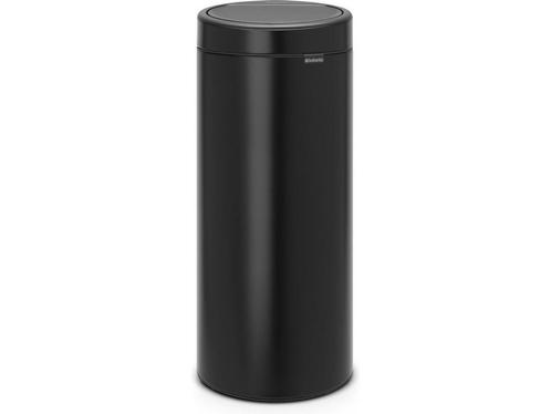 Brabantia Touch Bin Prullenbak - 30 liter - Matt Black, Huis en Inrichting, Woonaccessoires | Overige, Zo goed als nieuw, Verzenden