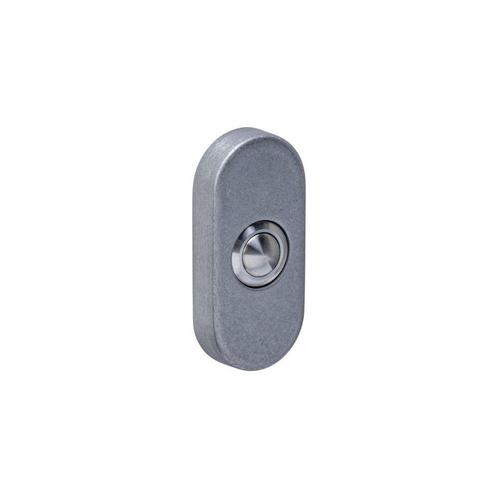 Intersteel deurbel ovaal 65x30x10mm verdekt - PVD RVS, Huis en Inrichting, Deurbellen, Nieuw, Verzenden