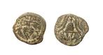 Judaea. Herod II Archelaus. 4 B.C.E.-6 C.E.. Prutah