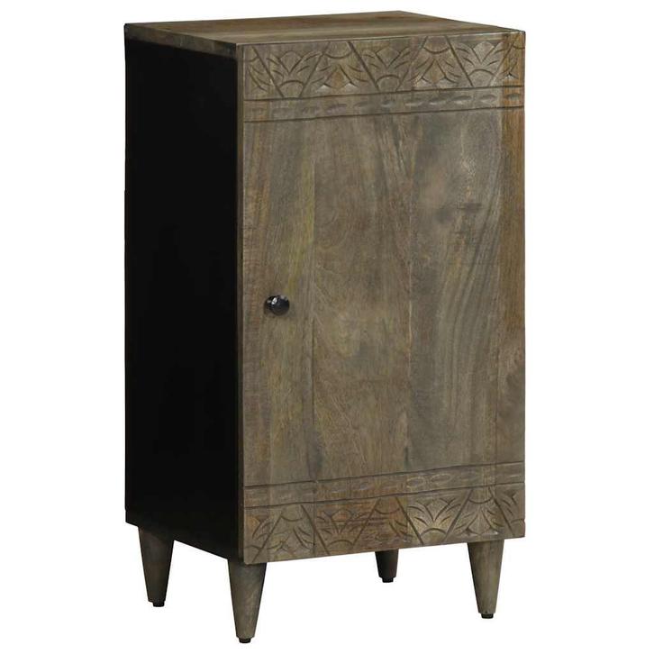 vidaXL Dressoir 40x33x75 cm massief mangohout, Huis en Inrichting, Kasten | Dressoirs, Nieuw, Grenenhout, Verzenden