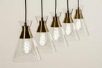 Rietveld Licht - 5-lichts hanglamp met, Huis en Inrichting, Lampen | Hanglampen, Nieuw, Verzenden