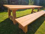 Robuuste geoliede Douglas tuintafel 3m. Maatwerk mogelijk, Nieuw, Rechthoekig, Hout