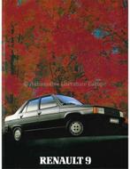 1984 RENAULT 9 BROCHURE NEDERLANDS, Nieuw, Renault, Author