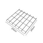 Platinum Schaduwdoek Harmonica 370 x 370 cm Zand, Nieuw