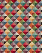 Gobelin Multicolor Vierkantjes Groot, Nieuw, Overige kleuren