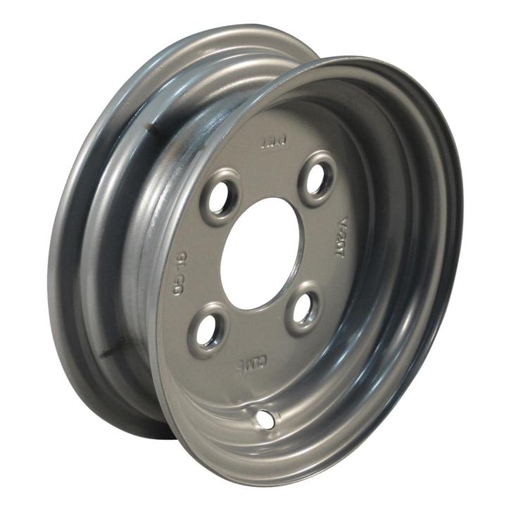Novio Wiel 2.50Ax8H2 ET0 60/100/4 staal grijs, Auto diversen, Aanhangwagen-onderdelen, Ophalen of Verzenden