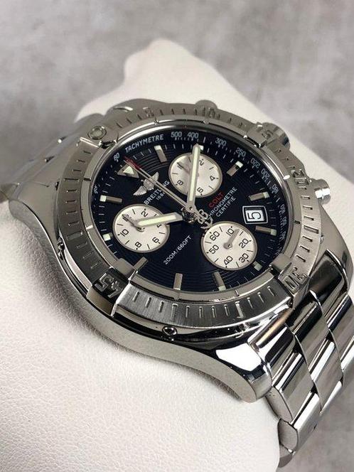Breitling - Colt Chronometre Chronograph - Zonder, Sieraden, Tassen en Uiterlijk, Horloges | Heren