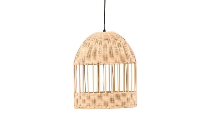 Hanglamp - Tweety - 30 cm - Rotan - Jörn, Huis en Inrichting, Lampen | Hanglampen, Verzenden