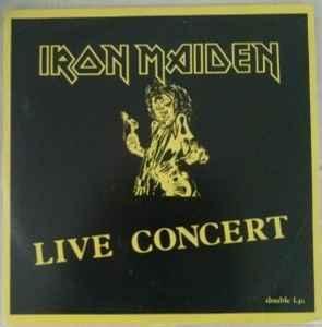 LP gebruikt - Iron Maiden - Live Concert, Cd's en Dvd's, Vinyl | Hardrock en Metal, Zo goed als nieuw, Verzenden