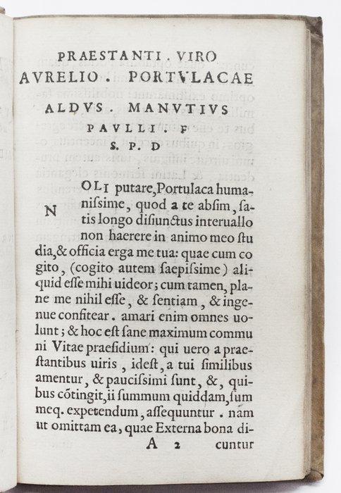 Manuzio - De Veterum Notarum - 1566, Antiek en Kunst, Antiek | Boeken en Bijbels