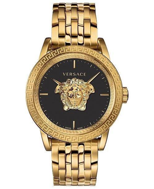 Versace VERD00819 Palazzo heren horloge 43 mm, Sieraden, Tassen en Uiterlijk, Horloges | Heren, Staal, Nieuw, Staal, Overige merken