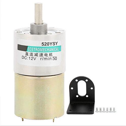Metal Gearmotor XD-37GB520  50 tpm/min 12V met Bracket, Hobby en Vrije tijd, Elektronica-componenten, Verzenden