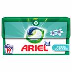 4x Ariel 3in1 Pods Wasmiddelcapsules Ochtend Dauw 19 stuks, Verzenden