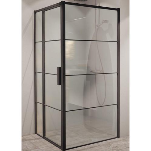 BWS Douchecabine Deur Frame met Vast Paneel 89x200 cm 8 mm, Doe-het-zelf en Verbouw, Sanitair, Douche, Nieuw, Ophalen of Verzenden