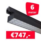 *TIP* LED Railverlichting Labarra Zwart 3 spots + 6M rails, Ophalen of Verzenden