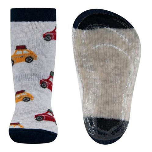 Antislipsok Ewers - Autos Rood/Groen - Lichtgrijs&Donkerblau, Kinderen en Baby's, Kinderkleding | Schoenen en Sokken, Jongen, Nieuw