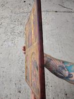 Icoon - Joris de Drakendoder, Moeder Gods - Hout - 28x40cm