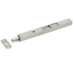 Pijpkantschuif 200x20 mm zilvergelakt, Verzenden, Nieuw