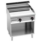 GGM Gastro | Elektrische bakplaat - 9,6 kW - Glad - met |, Verzenden, Nieuw
