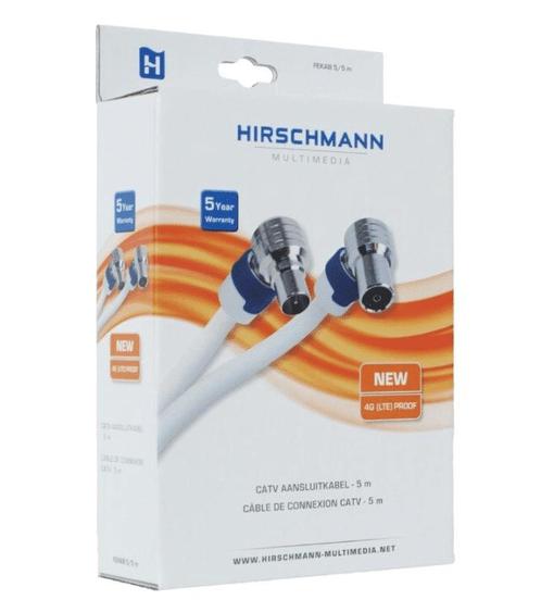 HIRSCHMANN FEKAB 5 Caax antennekabel 1,5 meter, Audio, Tv en Foto, Audiokabels en Televisiekabels, Zo goed als nieuw, Ophalen of Verzenden