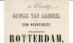 Nederland. 1870 - Schroefstoomboot Rotterdam - Bewijs voor, Postzegels en Munten, Munten | Nederland