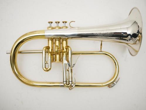 Bugel Adams Custom Met Sterling Silver Bell uit 2013, Muziek en Instrumenten, Blaasinstrumenten | Trompetten, Gebruikt, Ophalen of Verzenden