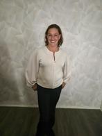 Vest met pofmouwen, Maat 38/40 (M), Verzenden, Beige, Nieuw