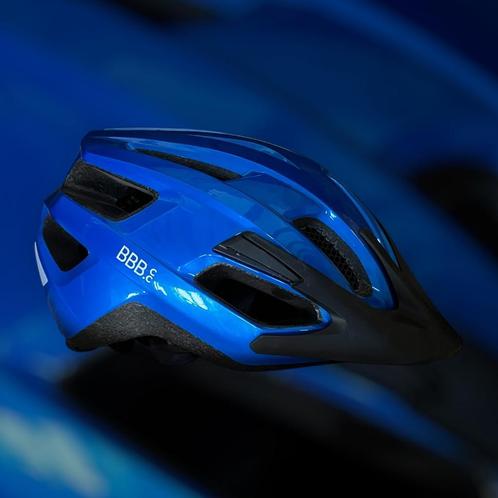 BBB Kite 2.0 Glossy Blue Large fietshelm multifunctioneel, Fietsen en Brommers, Fietsaccessoires | Fietshelmen, Heer of Dame, Nieuw