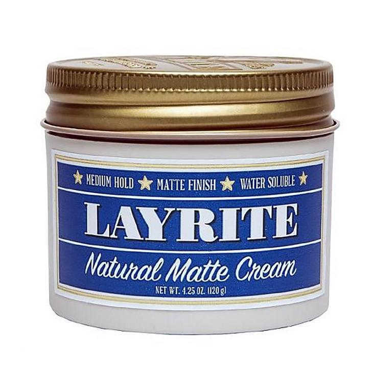 Layrite  Natural Matte Cream  120 gr, Sieraden, Tassen en Uiterlijk, Uiterlijk | Haarverzorging, Nieuw, Verzenden